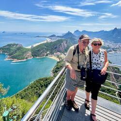 At the top of Sugar Loaf