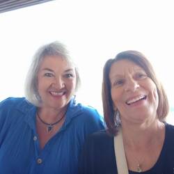 Irene and I so lucky to have been invited to this beautiful venue