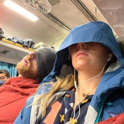 Overnight train to Bangkok