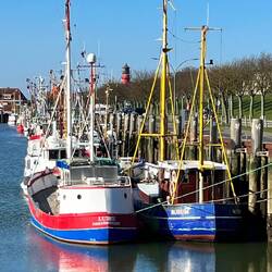 Im Hafen von Büsum