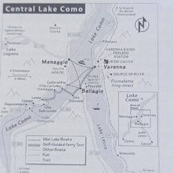 Map of our section of the lake
