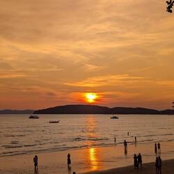 Sunset @ Ao Nang Beach