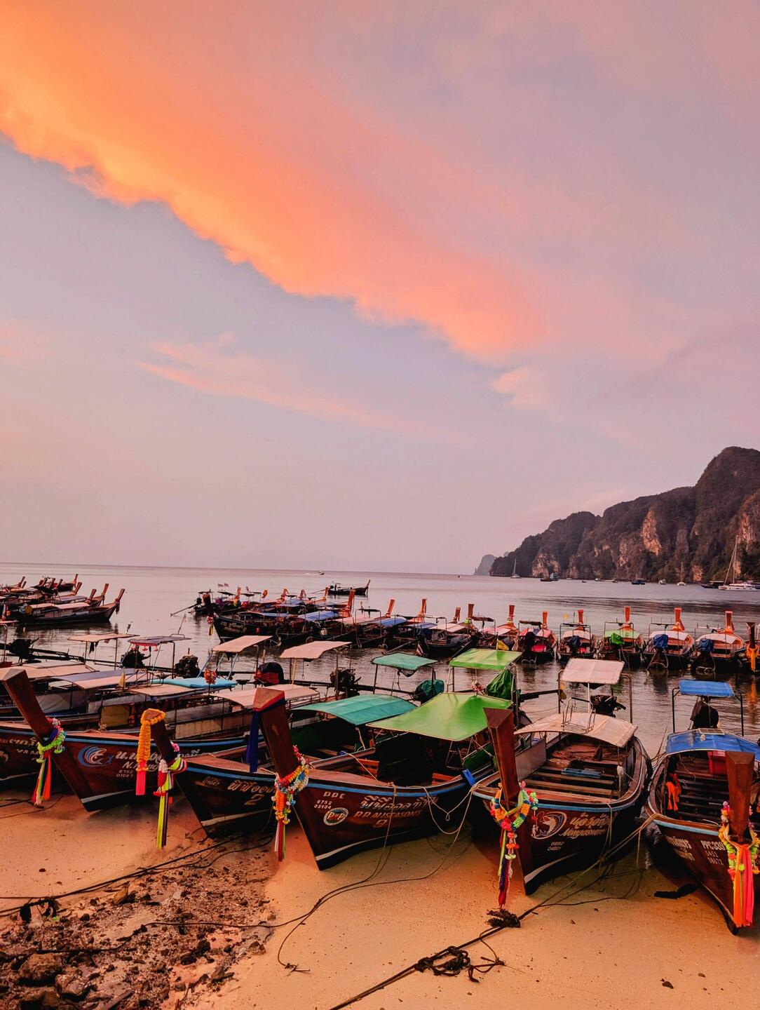 Longtail Parking @ Koh Phi Phi