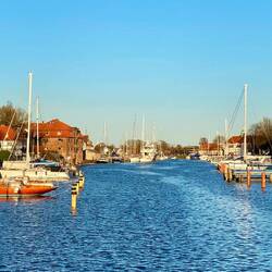 Hafen in Glückstadt