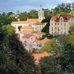 Quinta da Regaleira, a UNESCO site near the center of Sintra