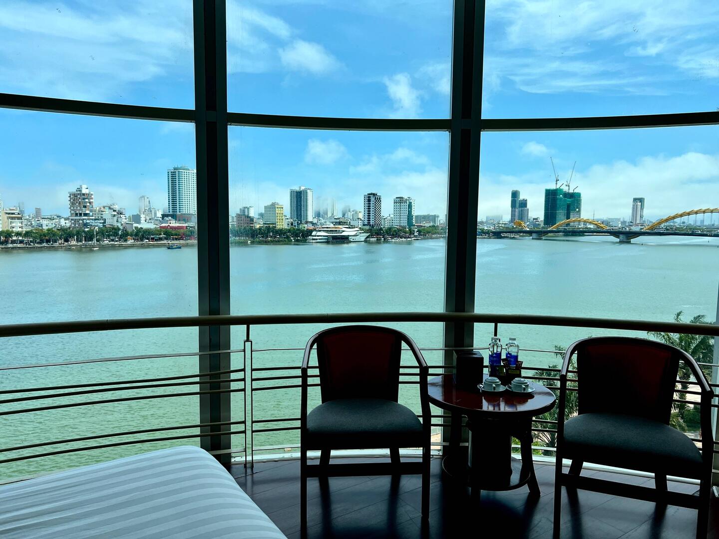 Blick aus dem Hotelzimmer