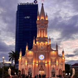 Die Kathedrale von Đà Nẵng