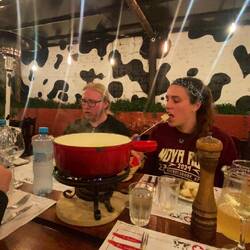 Schweizer Fondue in Ecuador