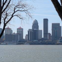 Louisville am Ohio River