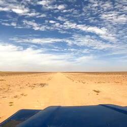Im 'Nichts', auf dem Rückweg nach Namibe