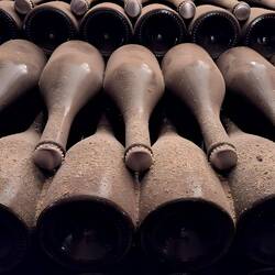 Längere Flaschenlagerung