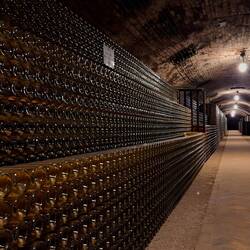 Unterirdische Flaschenlagerung