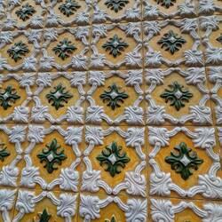 Tiles on building