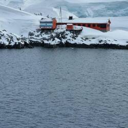 Argentinean base in the Melchiot Islands. All the staff have gone home as its a summer only base