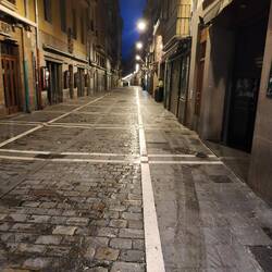 Calle Estafeta (running of the bulls street)