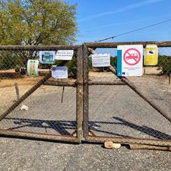 Der Zugang ist abgeriegelt