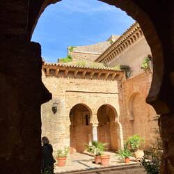 Nämlich dieser super schöne Innenhof