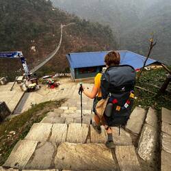 Da seht ihr schon die Brücke