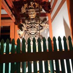 Gardien de la porte du temple Kongobu-ji