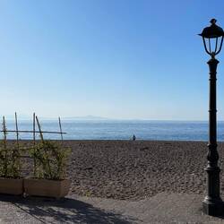 Atrani Strand am Morgen