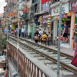 Ein Teil der Train Street