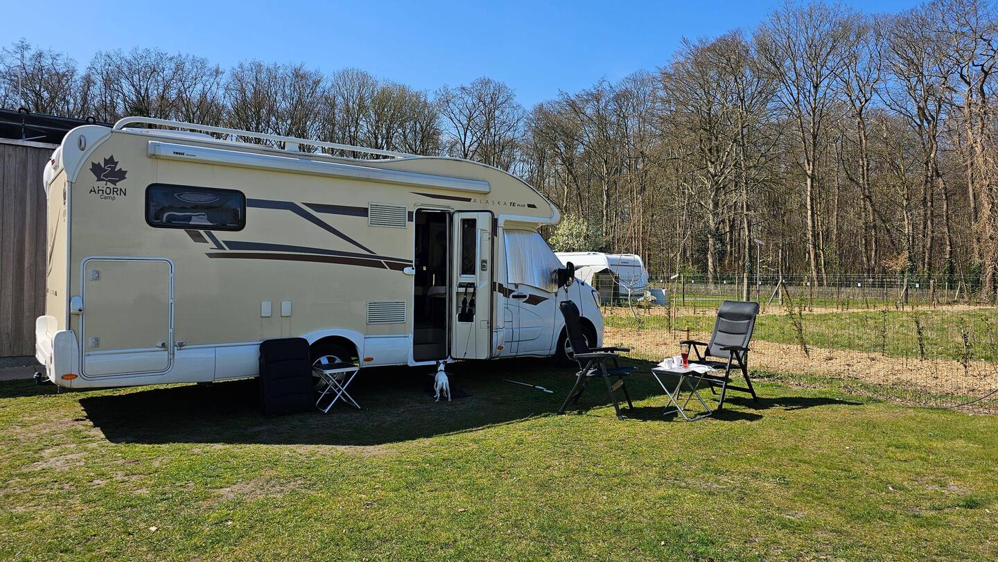 ... auf dem Campingplatz MEMLING bei Brügge ...