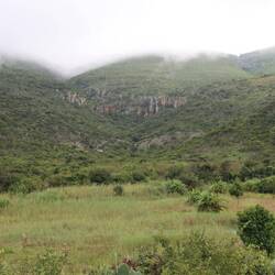 Hinter dem Pass klart es wieder auf...