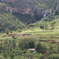 Auf dem Weg zum Tundavala Gap (auch hier gibt es heute nichts zu sehen)