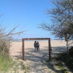 Zugang zum Strand Casal Borsetti