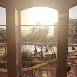 Hotel lobby Aussicht