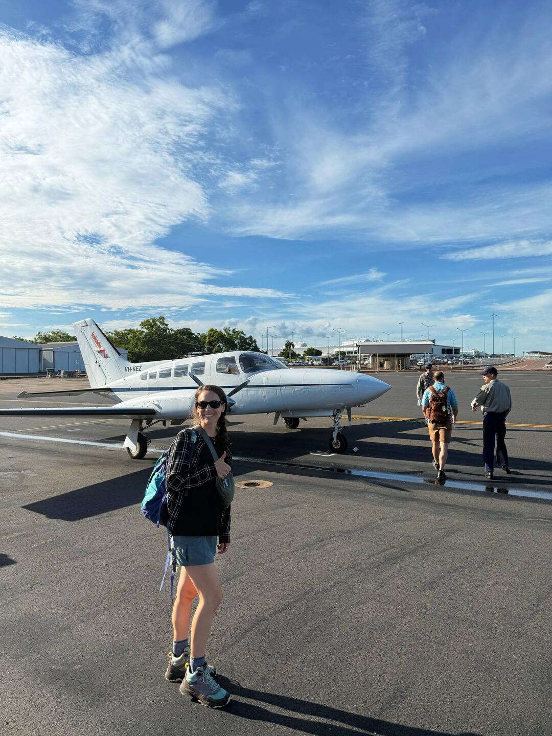 Chelsea is ready to go!