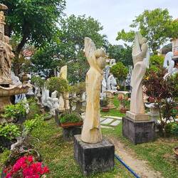 Just some of the marble statuary that was on display.