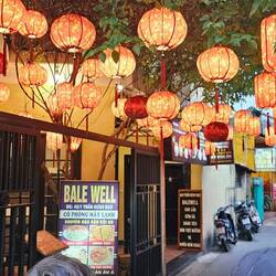 Typical Hoi An street.
