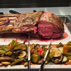 Tomahawk steak night