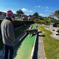 Crazy golf