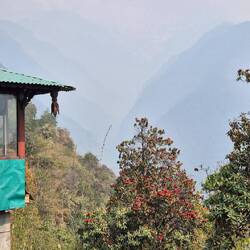 Hier hätte man einen wunderschönen Ausblick auf den Fishtail