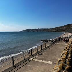 Looking to Lyme Regis
