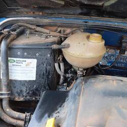 Das defekte Rückschlagventil hat für reichlich Wasserverlust gesorgt...