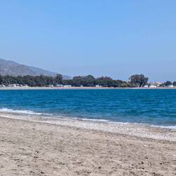 Freigsteherplatz am Strand