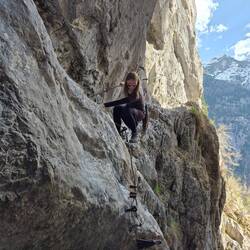 Abenteuerlicher Weg zu Soca Quelle