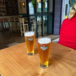 Nach 16k Schritten kann sich auchmal ein Bier gegönnt werden