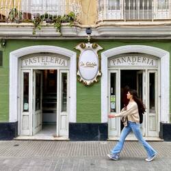 Hübsche Bäckerei-Konditorei