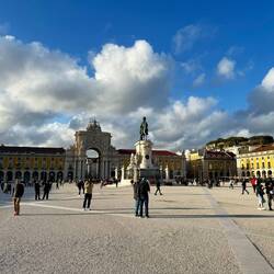 der "Praça do Comércio"