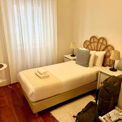 mein Zimmer für die nächsten zwei Nächte