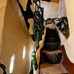Und schon wieder eine Treppe.