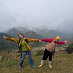 Left: Me, Si