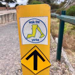 Ardrossan is on the Walk the Yorke route