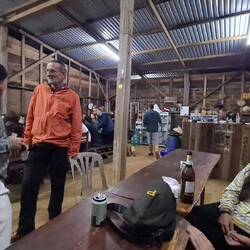 Die Gemeinschaftshalle ist voll