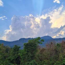 Nach dem Regen klärt es wieder auf