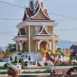 Tempel in Attapeu